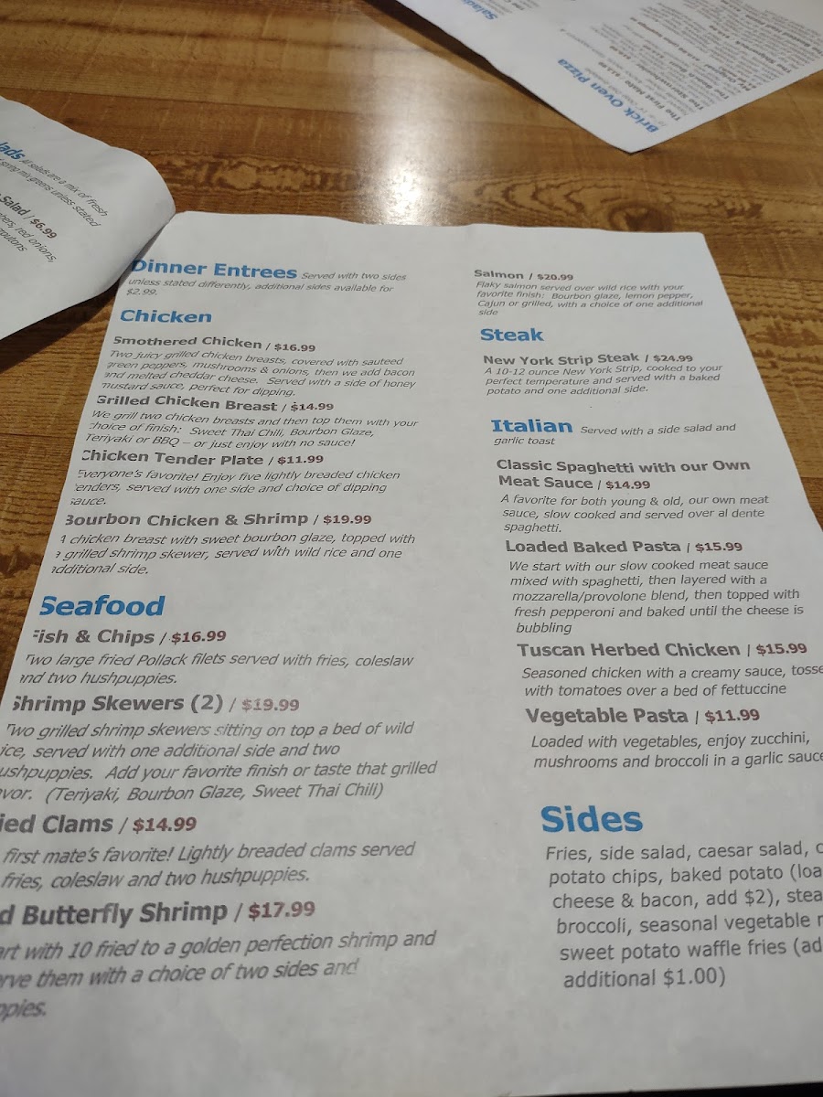 Menu The Lost Anchor-3